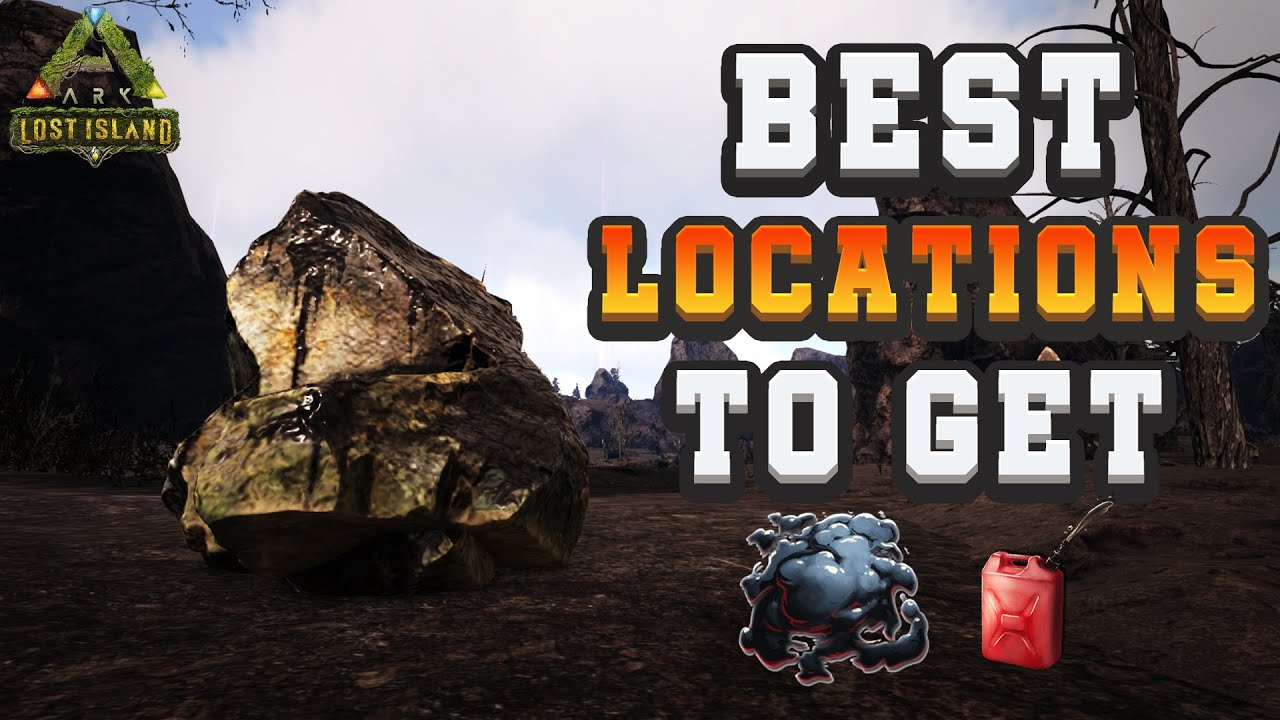 Best Locations to Get Oil on Ark Lost Island YouTube
