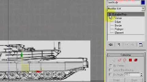 3D Studio Max Model a Tank Part 01