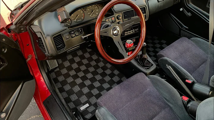 90-93 ACURA INTEGRA P2M Checkered Floor Mats! (Only $100)
