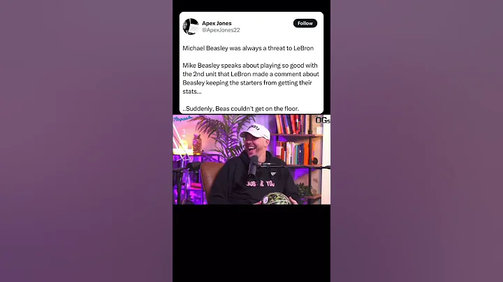 Michael Beasley Says LeBron James Got him On DNP #trending #basketball #nba #viral #shorts #viral