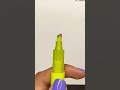 DIY Rainbow Marker π Creative Art Tutorial