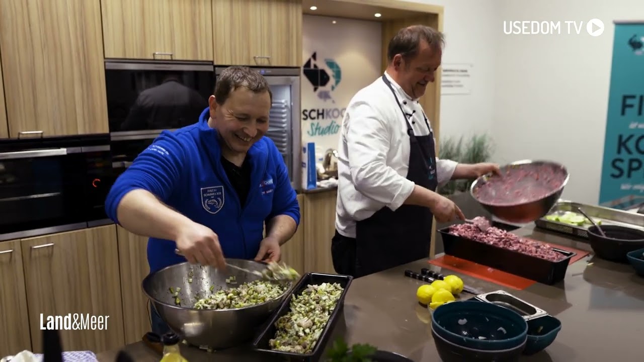 Ostsee vs. Nordsee im Fischkochstudio in Bremerhaven mit den Fischsommelier Andre Domke &Ralf Harms