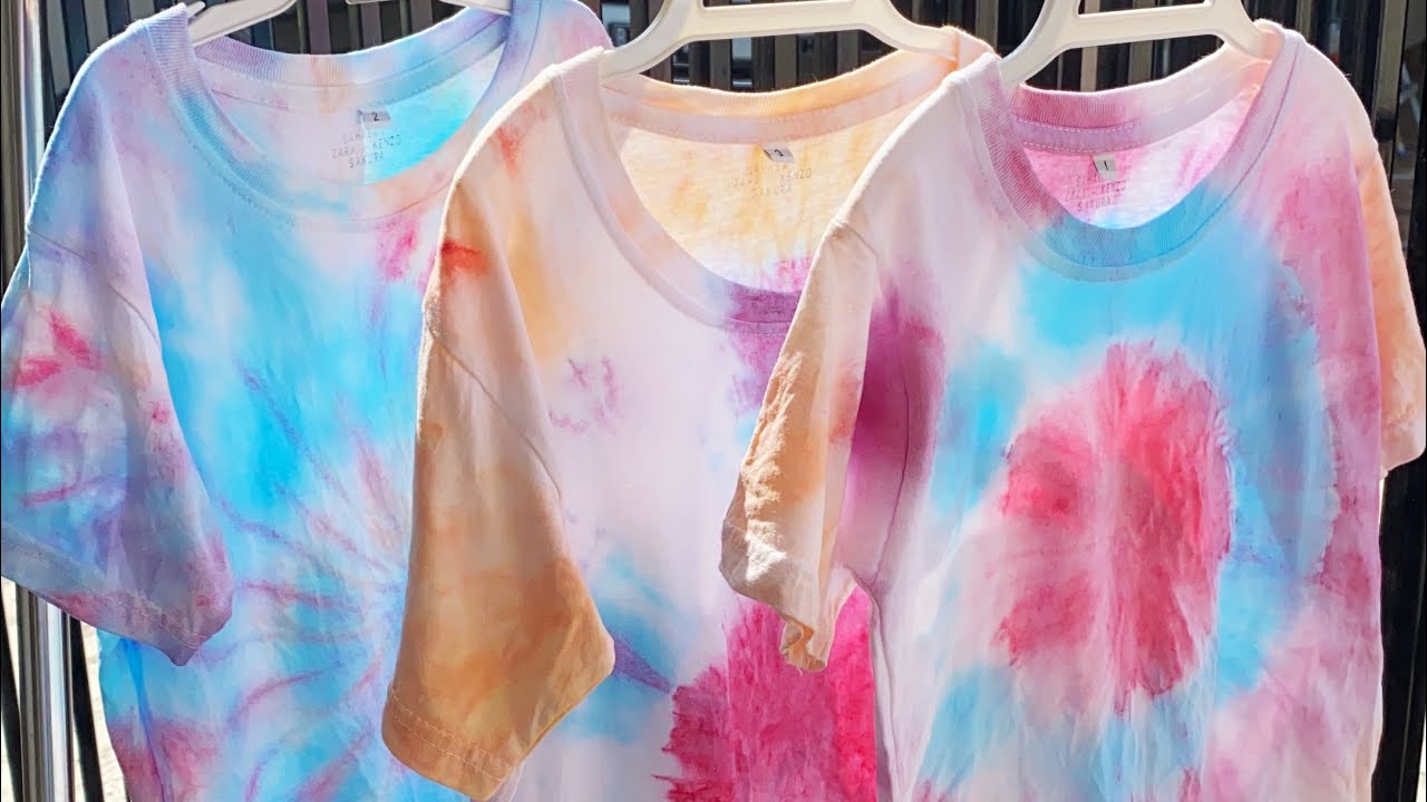 Baru 46 Perpaduan Warna  Tie  Dye 