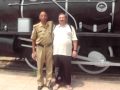 Слепой украинец  в железнодорожном музее Индии