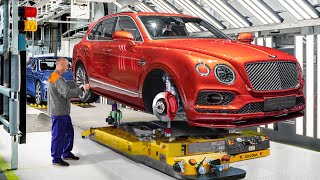 Tour of Billion $ Bentley Factory Producing Luxurious SUV By Hands