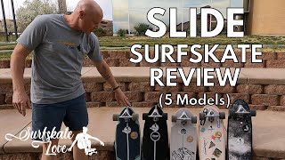 bagage skandale læber Slide Surfskate Review of 5 Models (Diamond, Gussie, Swallow, CMC  Performance, Neme Pro) - YouTube