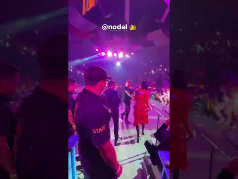 Cazzu en el concierto de Christian Nodal 🇲🇽🇦🇷