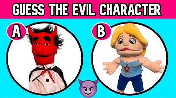 Guess Which SML Character is Evil! | SML Quiz | SML Trivia