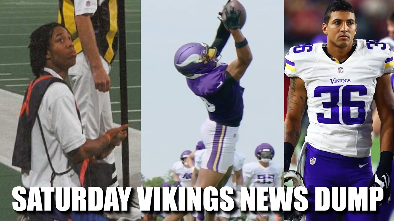 Minnesota Vikings News Dump (8.8.26) | Fitz HOF! Grind Continues! 36 Days! Minnesota Vikings News Dump (8.8.26) | Fitz HOF! Grind Continues! 36 Days!