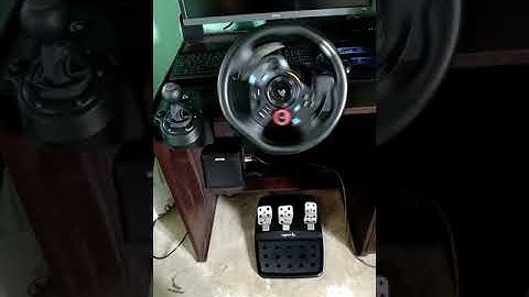 Steering wheel and shifter #g29steeringwheel #forzahorizon5 #fh5