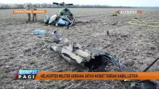 Helikopter Jatuh Akibat Tabrak Kabel Listrik