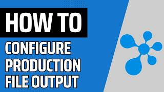 How to Configure the Production File Output for a Decoration Process