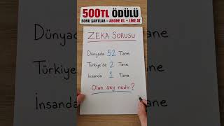 SORUYU BİM ÖDÜLÜ KAP