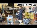 Mercedes Benz CLS/E55 AMG M113k engine replacement