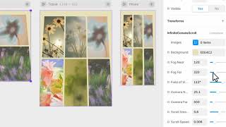 Infinite 3D Image Wall You Scroll Through in Framer