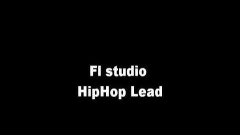HipHop Lead FL Studio 2012