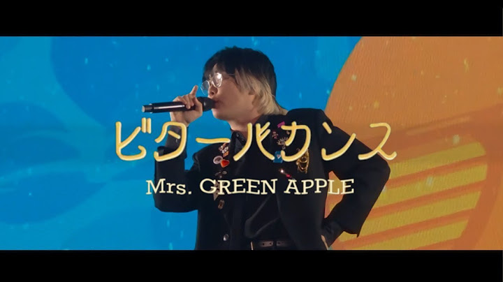 Mrs. GREEN  APPLE - ビターバカンス【LIVE from "MGA LIVE in SEOUL, KOREA 2025"】