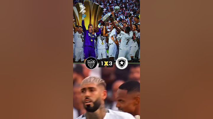Botafogo vence o Atlético-MG e é campeão da Libertadores pela primeira vez