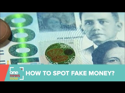 BSP Explains How To Identify Fake Money