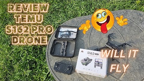 THE REVIEW OF TEMU DRONE S162 PRO