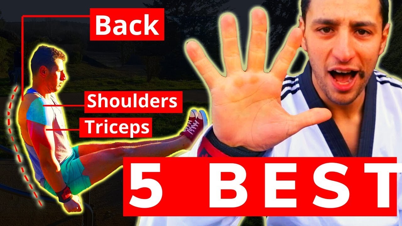 5 Best Calisthenic Exercises For Martial Arts (Taekwondo, Kickboxing