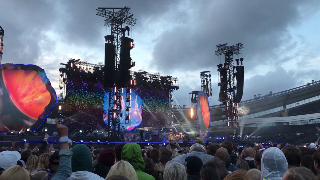 coldplay tour ullevi