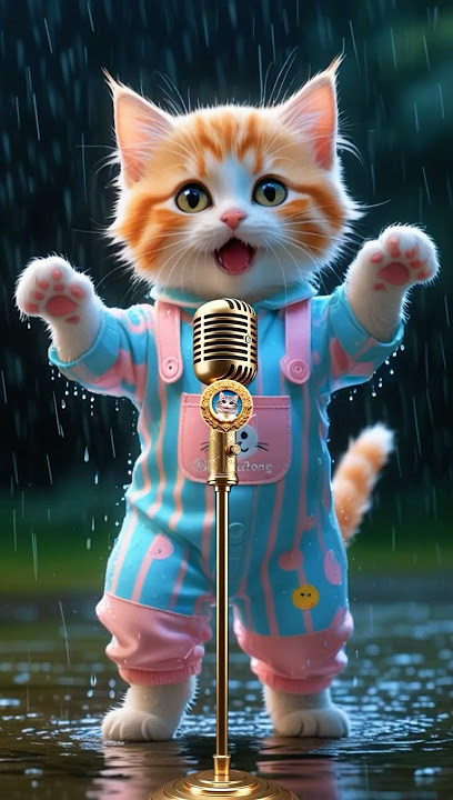 Download lagu Tik Tik Bunyi Hujan #kucing #kucinglucu #kucingnyanyi #viralvideo