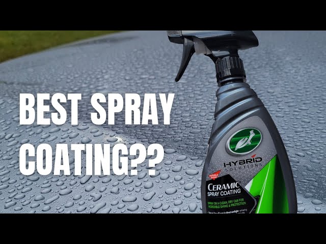 Applying Turtle Wax Hybrid Solutions Ceramic Spray Coating for the