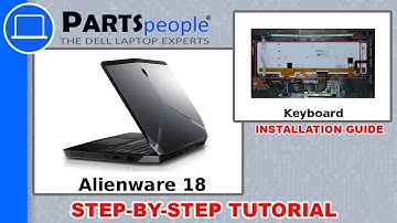 Dell Alienware 18 (P19E001) Keyboard How-To Video Tutorial