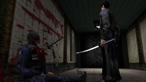 Max Payne 1 Katana mod ( Combat/Killing demonstration )