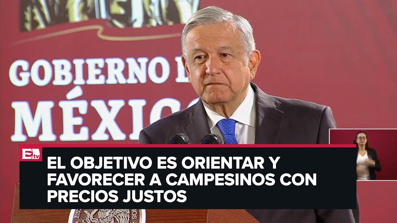 noticias hoy López Obrador anuncia el programa para fijar precios de garantía para granos básicos