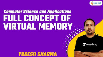 3:00 PM - NET Toppers JRF 2021| Computer Science by Yogesh Sharma | Full Concept of Virtual Memory