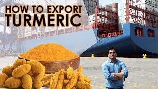 How to export turmeric, saffron and ginger from India