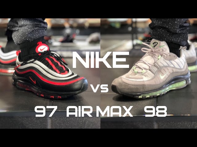 nike air max 98 vs 97