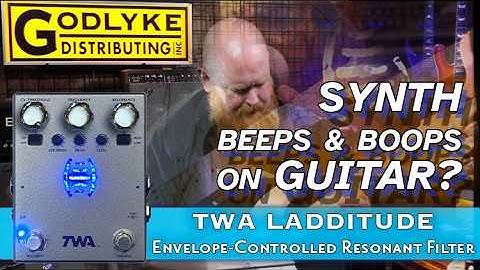 Turn your GUITAR into a SYNTH with the TWA LADDITUDE analog envelope-controlled resonant filter!