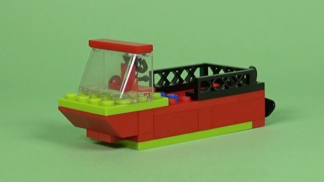 LEGO Boat 001 Building Instructions - Basic 550 "How To" - YouTube