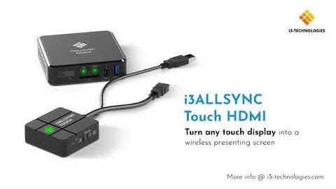 i3ALLSYNC Touch Receiver