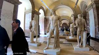 Inside Louvre Museum Paris, Mona Lisa Part 1 🇫🇷 France 4K Walking Tour