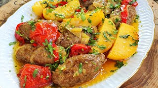 This Recipe is Incredibly Delicious ! Popular Dinner Recipe of Azerbaijanis! Ground Beef Recipes!