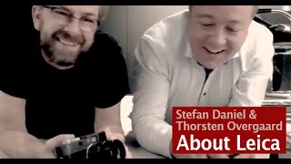 Stefan Daniel & Thorsten Overgaard talks Leica cameras (lying on the floor @ Photokina) First review