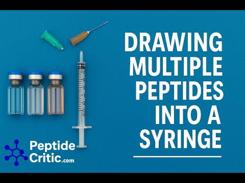 can you mix tesamorelin and ipamorelin in same syringe Combining Multiple Peptides in One Syringe | Reduce Injections (Step-by-Step Guide)