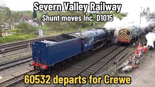 Severn Valley Railway | Lots of shunting and 60532 RETURNS to the MAINLINE!