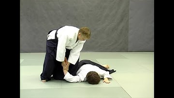 Yokomen uchi yonkyo (omote) | Справочник техник айкидо | Aikido techniques reference