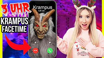 Facetime KRAMPUS niemals 3 Uhr Nachts & störe Ihn bei der Arbeit in Adventszeit (NIKOLAUS in Gefahr)