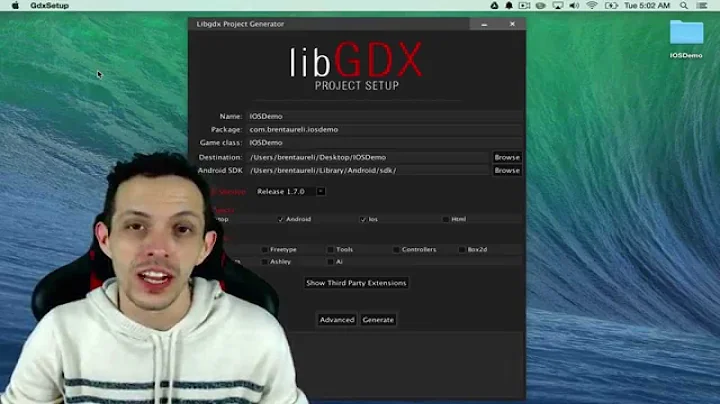 LibGDX Toolbox - Run your game on iOS using RoboVM