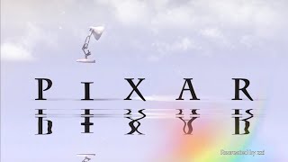 Pixar logo recreated in multiple scenes