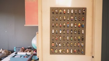 Making a supersimple diy lego minifigure display frame