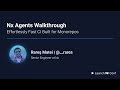 Nx agents walkthrough effortlessly fast ci built for monorepos