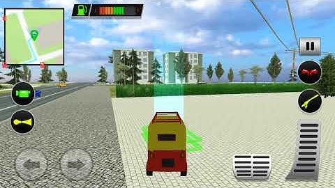 City Tuk Tuk Driver Simulator #4 - Modern Auto Rickshaw Game - Android Gameplay