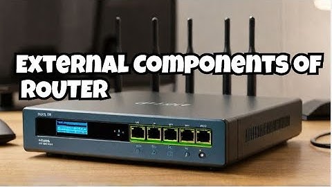 Cisco  Router External Components Explained | Networking Basics for CCNA